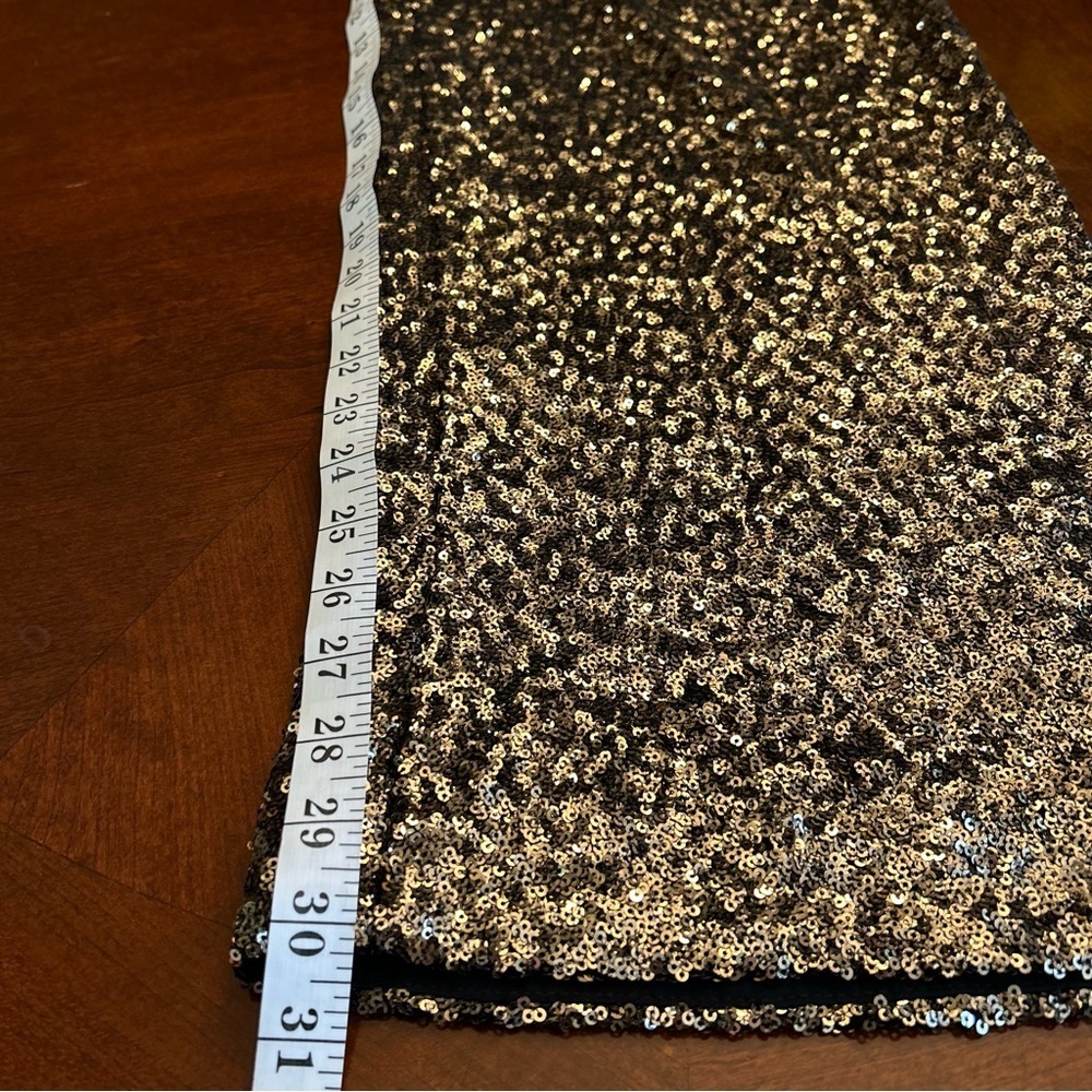 NEW Banana Republic | High-Rise Wide Leg Sequin Pants - Picture 11 of 13